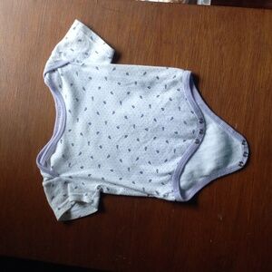 3/6 months girls onesie